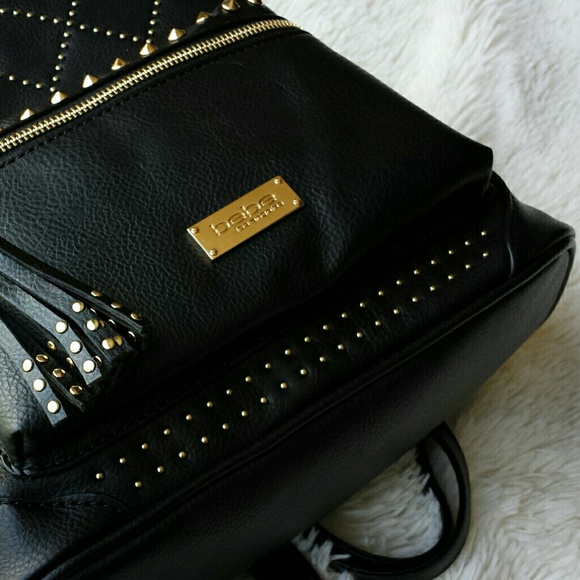 LAST CHANCE {Bebe} NWOT FULL SIZE Studded Backpack - Picture 3 of 8